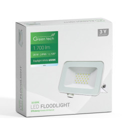 Reflektor LED 230VAC 20W 6500K IP65 ALX; bijeli
