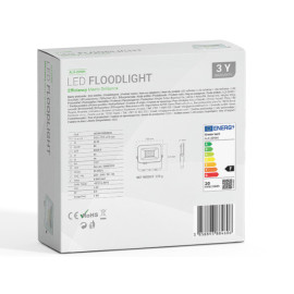Reflektor LED 230VAC 20W 6500K IP65 ALX; bijeli