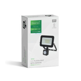 Reflektor LED 230VAC 20W sa senzorom 6500K IP65 cr