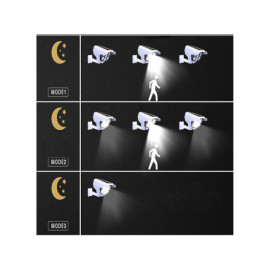 Kamera lažna s PIR senzorom pokreta; solarna; LED