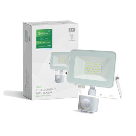 Reflektor LED 230VAC 20W sa senzorom 6500K IP65 bi