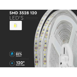 LED traka bijela 6500K 12VDC 8W/m 120LED/m IP65
