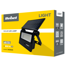 Reflektor LED solarni sa senzorom 6W 800lm IP54