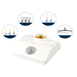 Zidna svjetiljka E27 s PIR senzorom; 230VAC 50W