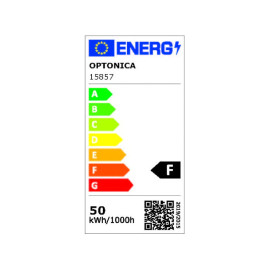 Reflektor LED 230VAC 50W sa senz. 6000K IP65 crni