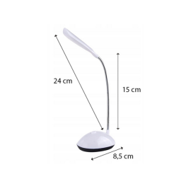 Svjetiljka stolna 4LED 3xAAA bijela
