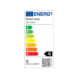 Žarulja LED GU10 3W(25W) 15000h 3000K 