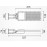 Reflektor LED ulični 230VAC 100W 4000K IP65