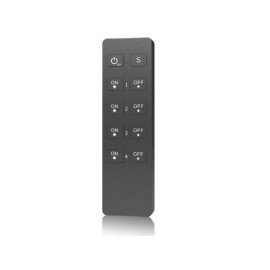 Daljinski upravljač RF 2,4Ghz 4 zone LED RU4 crni