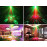 Disco LED RGB laserski projektor; 5VDC