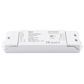 LED dimmer 12/24VDC 15A 180/360W DALI Optonica