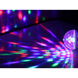 Žarulja E27 LED RGB disco, rotaciona