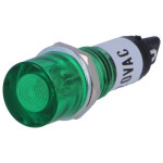Tinjalica 230V plastična 10x37,5 zelena neon