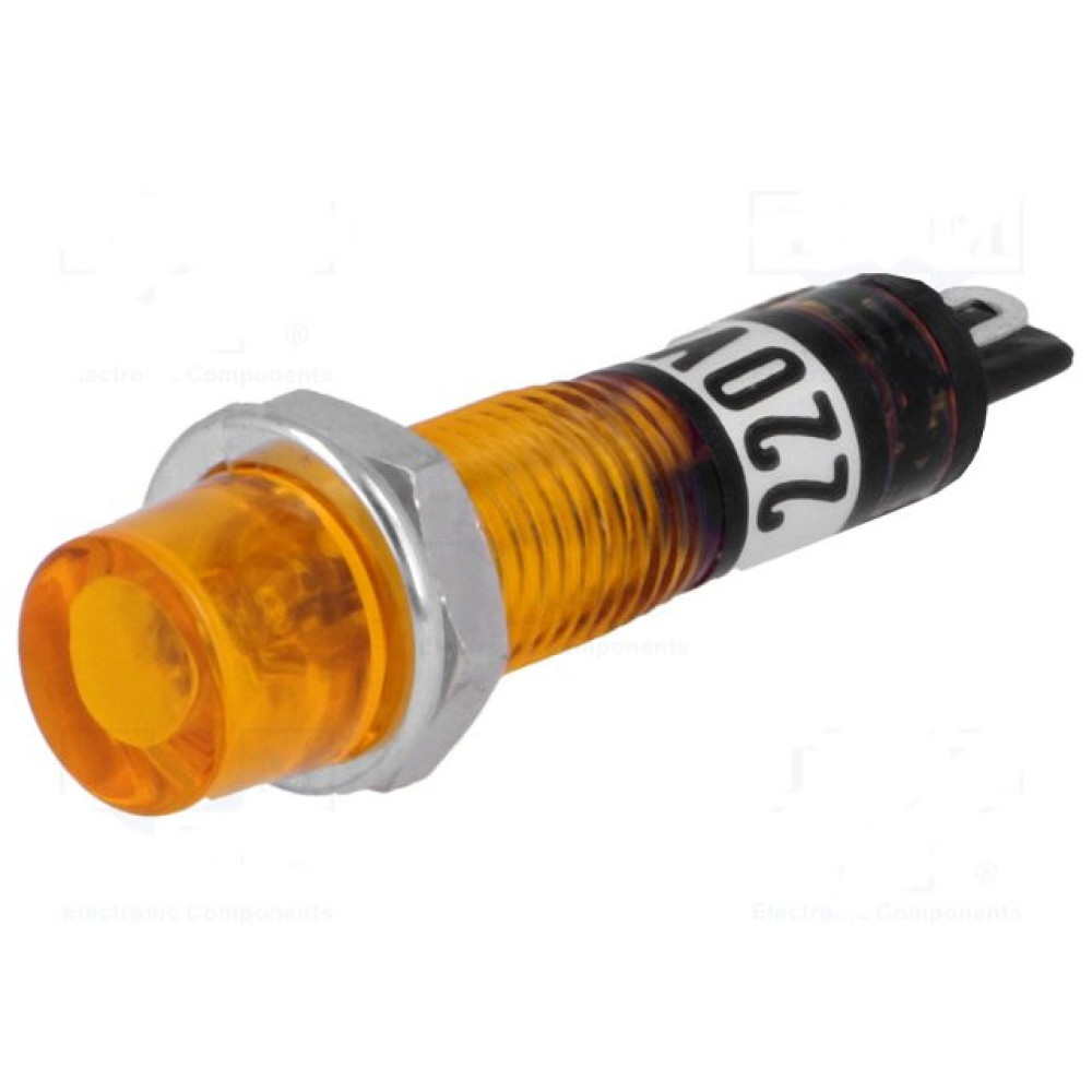 Tinjalica 230V plastična 7,5x32,8 narančasta neon Tinjalica 230V plastična 7,5x32,8 narančasta neon