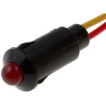 Tinjalica LED 5mm 24VDC crvena IP40 plastična