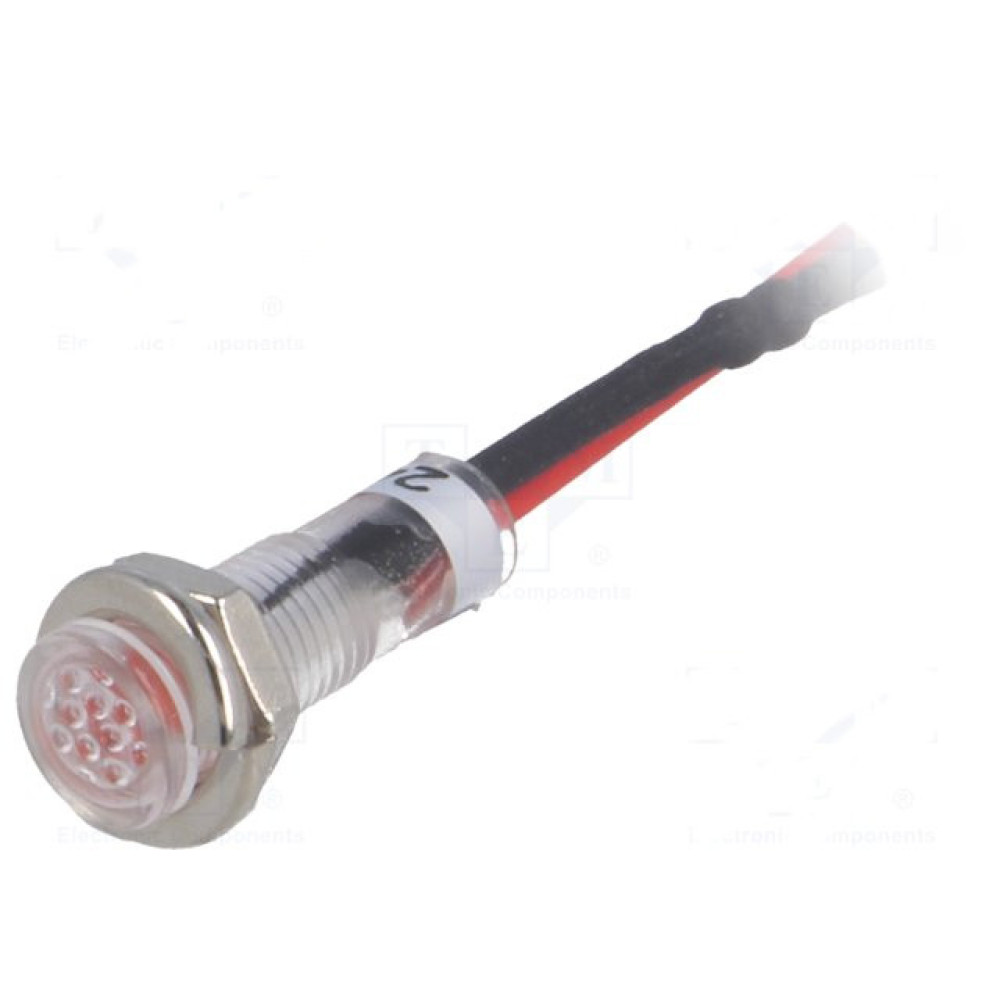 Tinjalica LED 3mm 24V crvena Tinjalica LED 3mm 24V crvena