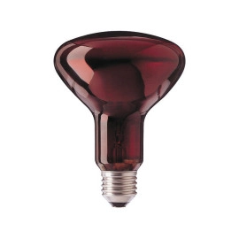 Žarulja E27 230V 100W infra R125 crvena