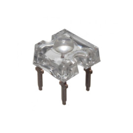 LED 7,62x7,62mm plava 550mlm 75° 3,8V 50mA tr. LT