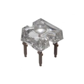 LED 7,62x7,62mm plava 550mlm 75° 3,8V 50mA tr. LT