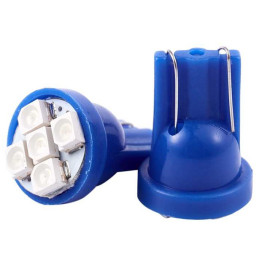 Žarulja LED T10 12V plava 