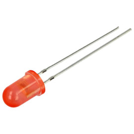 LED 5mm roza 220-330mcd 30° 2,9-3,6V 20mA 