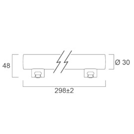 Žarulja LED Linestra 5W 230VAC 2700K 30cm Sylvania