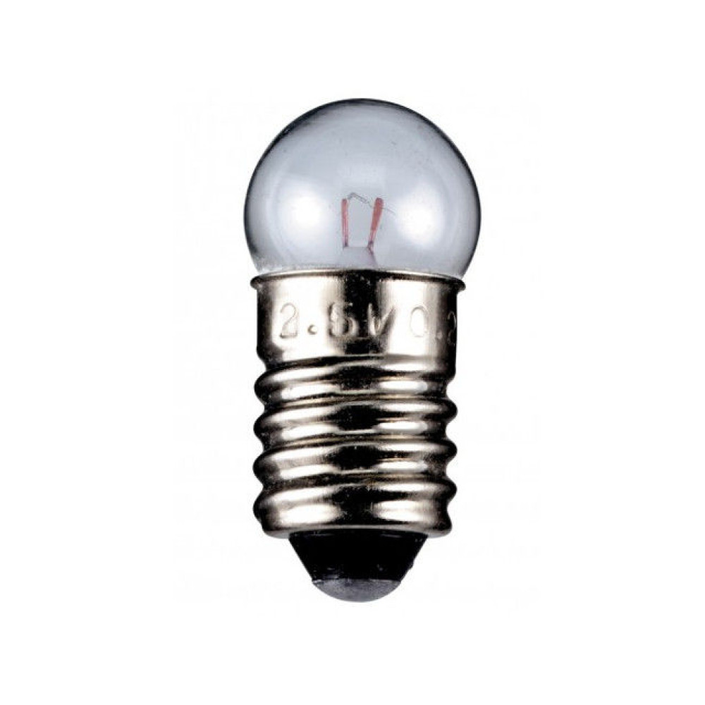 Žarulja E10 4,8V 1,44W 300mA 24mm Žarulja E10 4,8V 1,44W 300mA 24mm