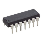 CD74HCT164E 8-bit ser. in par. out shift reg DIP14