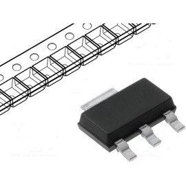 AZ1117CH linear V-reg 3,3V 1,35A SOT223 SMD