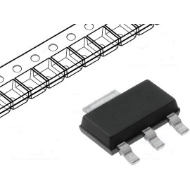 AZ1117CH linear V-reg 3,3V 1,35A SOT223 SMD