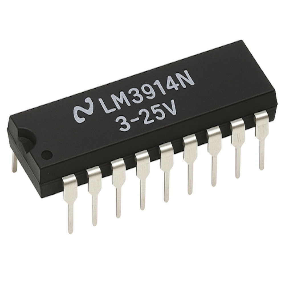 LM3914N NS bar graph display driver 3-25V DIP18 LM3914N NS bar graph display driver 3-25V DIP18