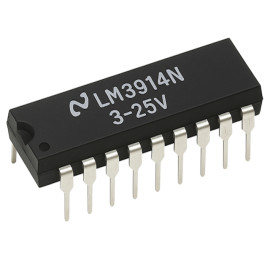 LM3914N NS bar graph display driver 3-25V DIP18