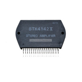 STK4142II power amplifier 2x25W 26V 50kHz