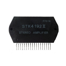 STK4192II power amplifier 2x50W 35V 50kHz FSIP18