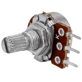 Potenciometar rotacioni 0,125W 5K met. lin. mo.