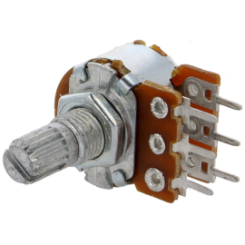 Potenciometar rotacioni 0,125W 5K met. lin. st.