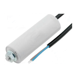 Kondenzator motorni radni 50uF 450V 10% + kabel