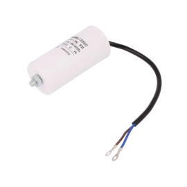 Kondenzator motorni radni 25uF 450V 5% + kabel