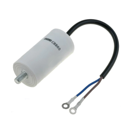 Kondenzator motorni radni 6uF 450V 5% + kabel