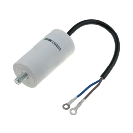 Kondenzator motorni radni 6uF 450V 5% + kabel