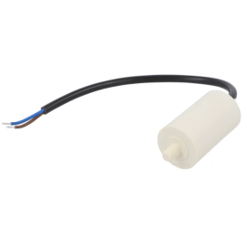 Kondenzator motorni radni 8uF 425V + kabel; Ducati
