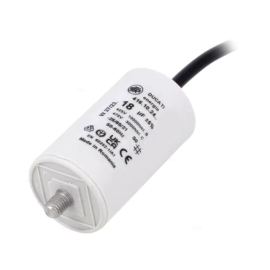 Kondenzator motorni radni 18uF 475V 5% + kabel