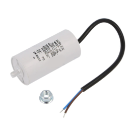 Kondenzator motorni radni 18uF 450V 10% + kabel