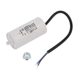Kondenzator motorni radni 18uF 450V 10% + kabel