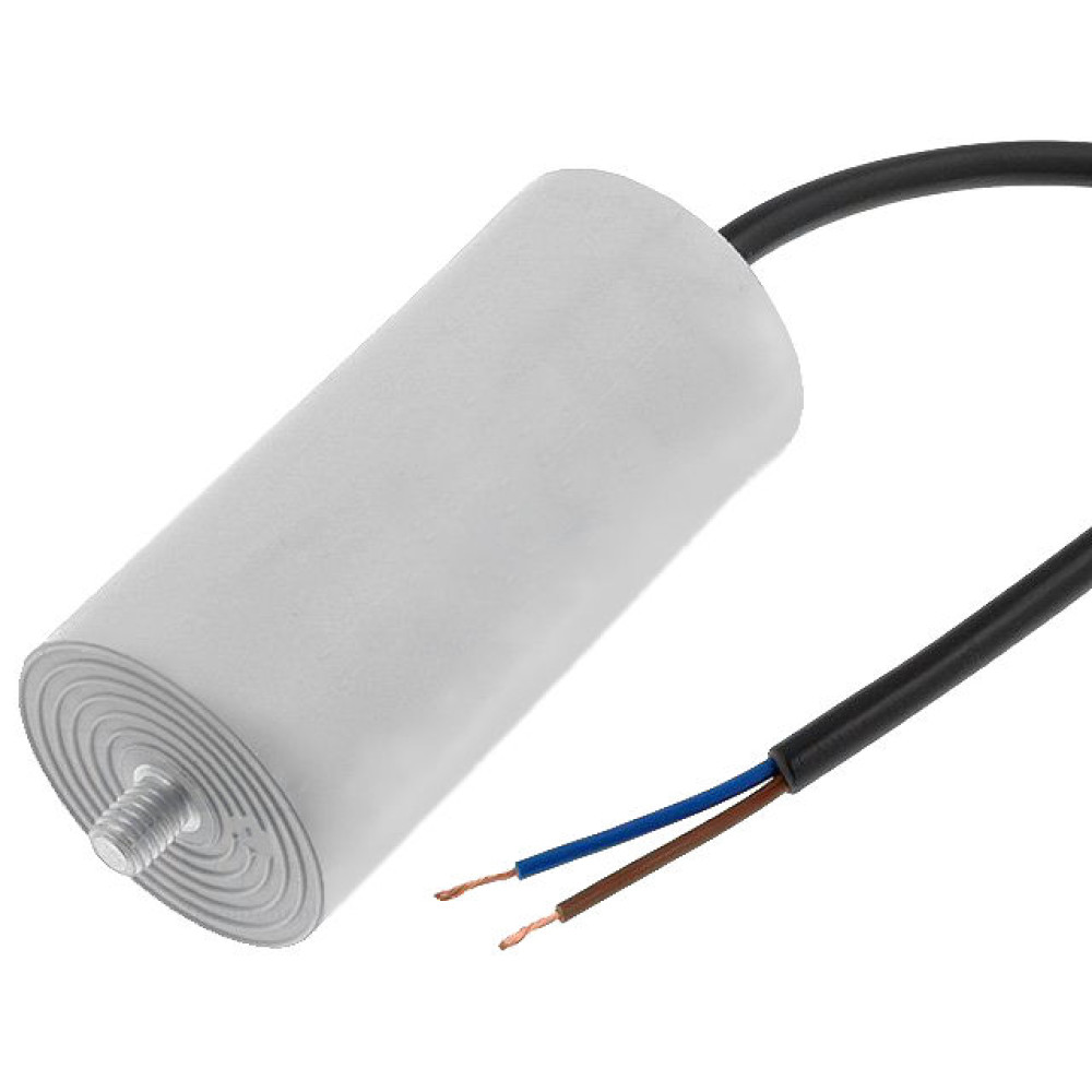 Kondenzator motorni radni 20uF 450V 5% + kabel Kondenzator motorni radni 20uF 450V 5% + kabel