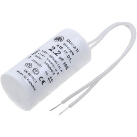 Kondenzator motorni radni 2,2uF 475V 5% + kabel