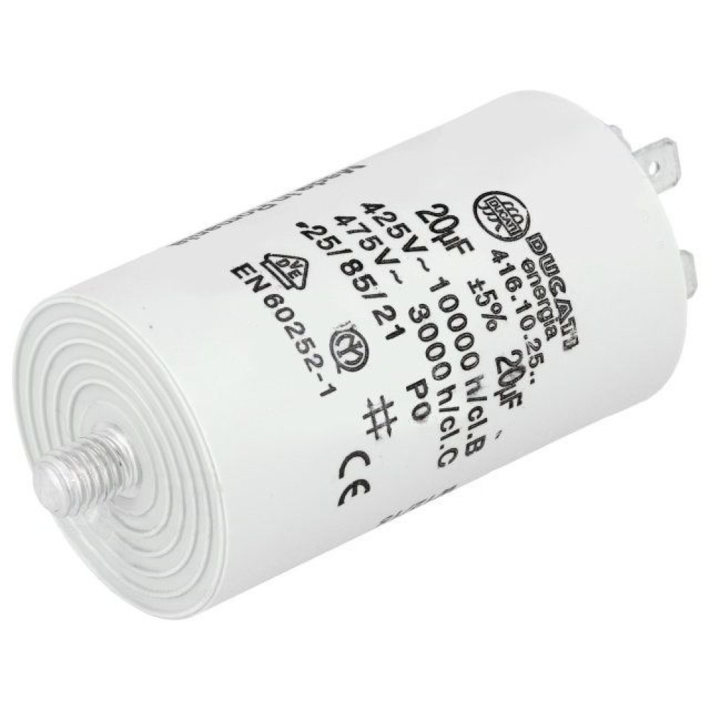 Kondenzator motorni radni 20uF 450V 5% Kondenzator motorni radni 20uF 450V 5%