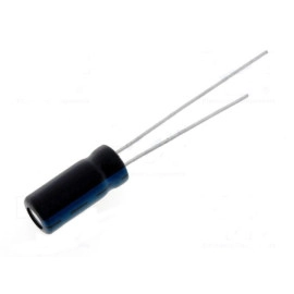 Elko 47uF 63V 105°C 6,3x11mm RM2,5 stojeći