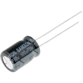Elko 100uF 50V 105°C 8x11mm RM3,5 stojeći