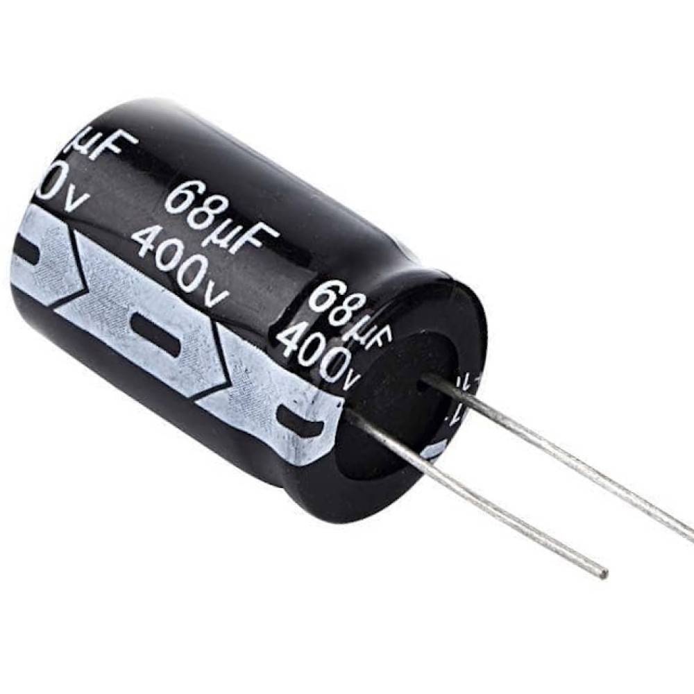 Elektrolit 68uF 400V 105°C 16x25mm RM5